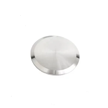 Sanitary Grade Quick Mount Blind, SS304/316 Plug Chuck End Cover, Stainless Steel, Hygienic Design