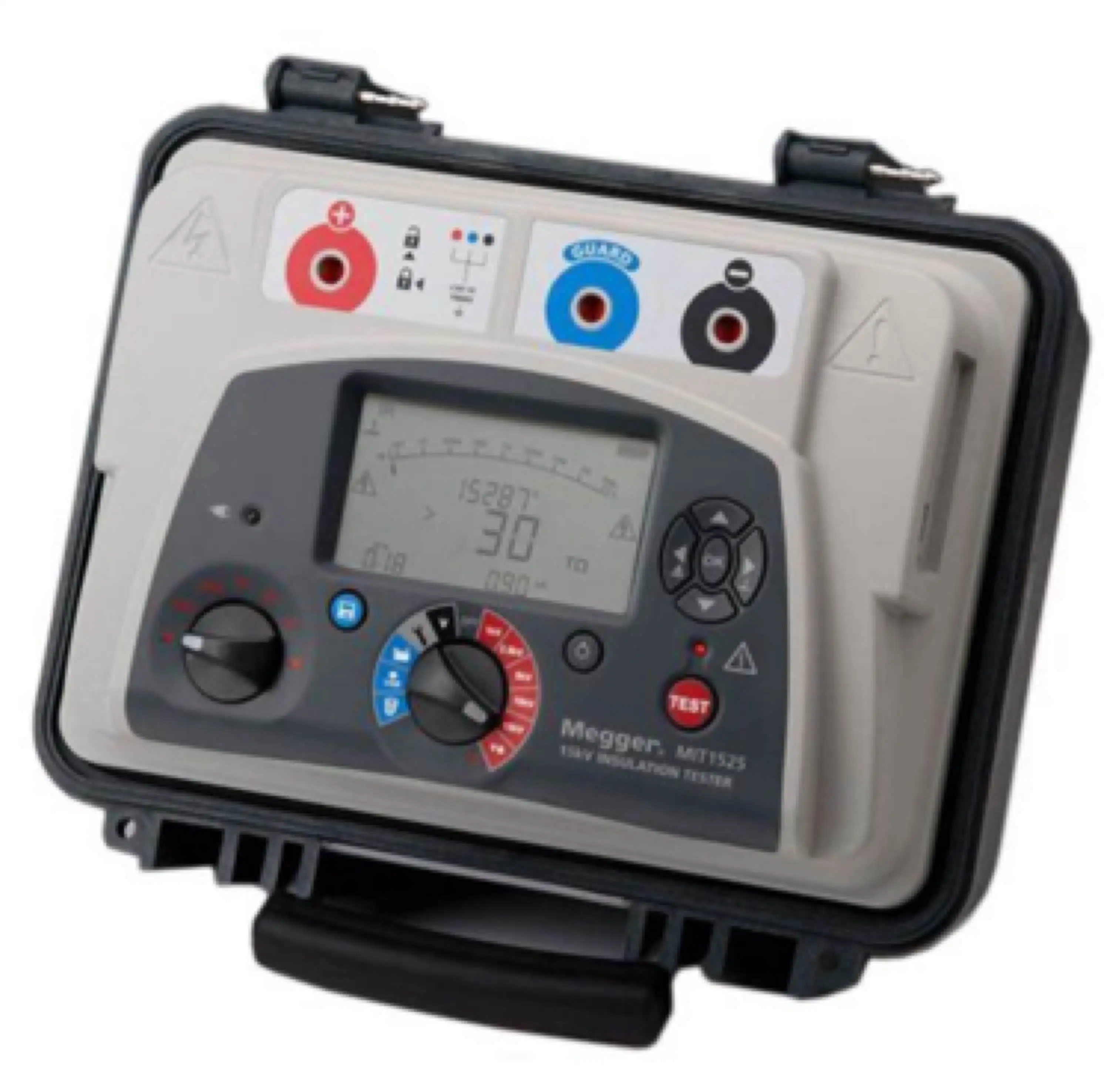 Megger Mit1525rapid Charge Liion Battery Powered Digital And Analogue