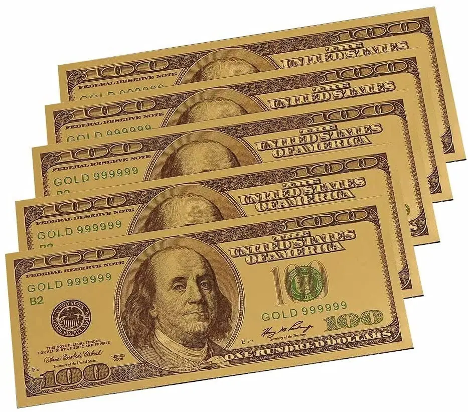 Ten Dollar Commemorative Collectible Premium Replica Paper Money