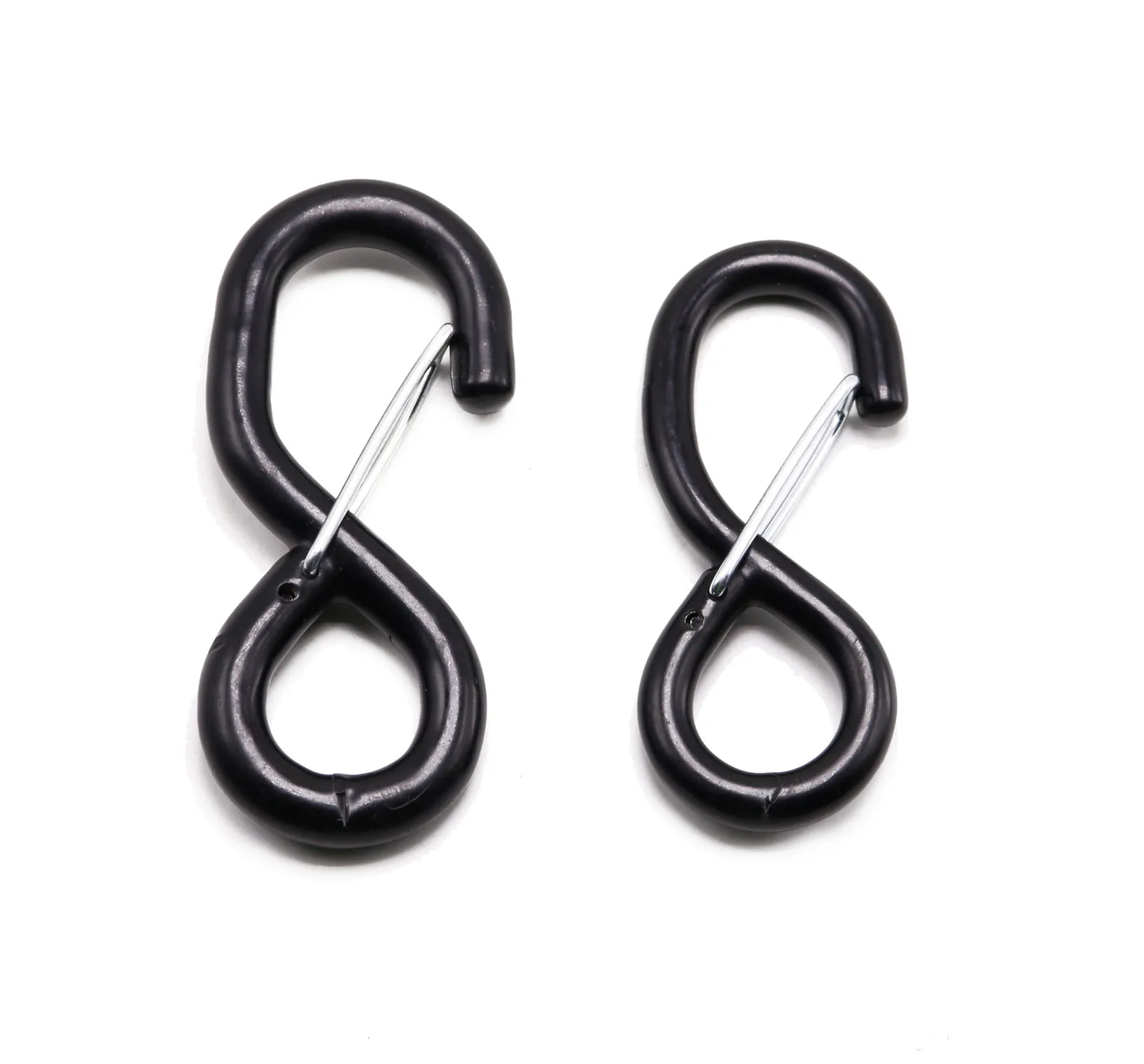 Heavy duty 1.5'' adjustable s hooks metal black 1500kgs cargo s hook with keeper