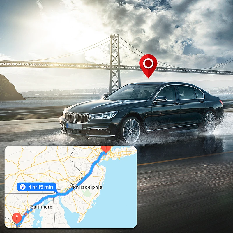 4K Dash Cam 2160P Встроенный GPS Wi-Fi Автомобильный видеорегистратор 24 часа в сутки для парковочной системы 1440P Обратный HD ночное видение 140 FOV запись вождение