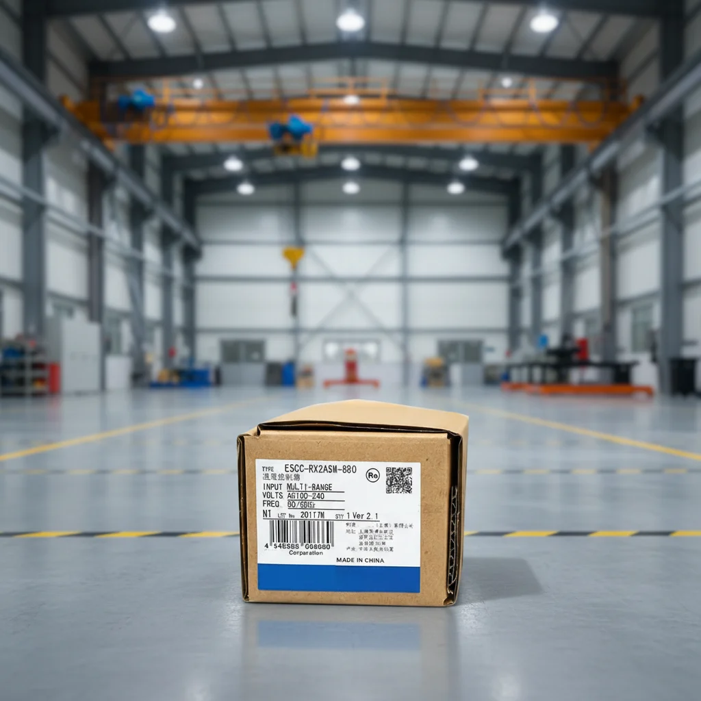 New Original Omron E5CC series digital temperature controller. 1/16 DIN compact design, high-precision PID control, universal input, relay output, 100-240V AC power supply, heater burnout detection. Ideal for precise temperature regulation in industrial a