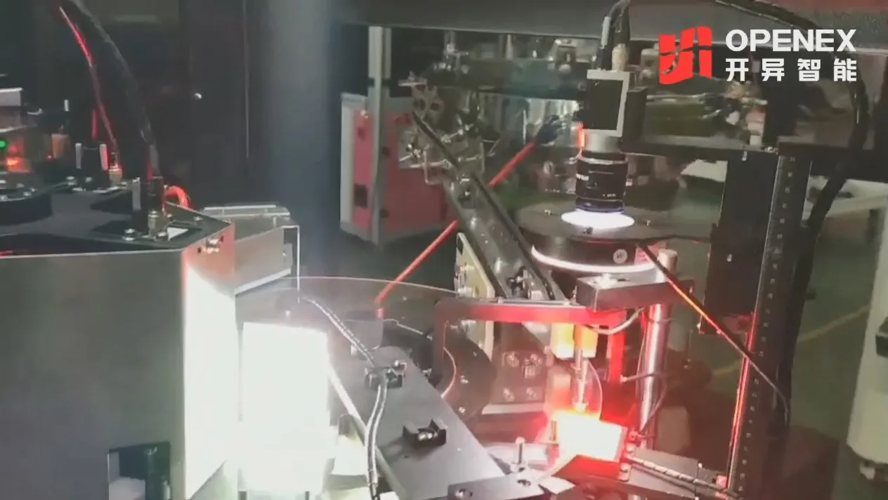 Optical Thread Inspection Machine OPENEX AI Deep Learning System for Custom Bolt Thread Inspection