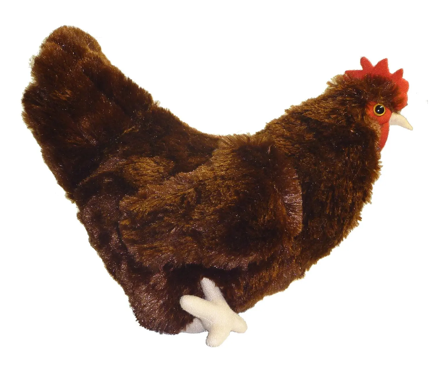 Hot Sale Chinese Zodiac Lovely  Stuffed Animal Brown Hen Baby Plush Toys
