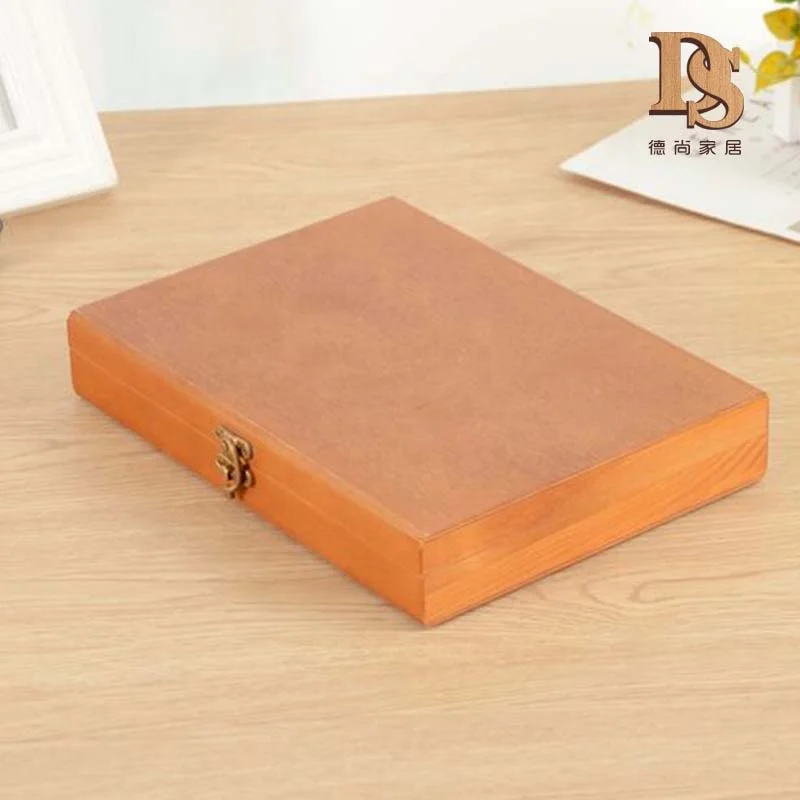 Деревянная сигаретная коробка на заказ праздничная подарочная упаковочная деревянная для