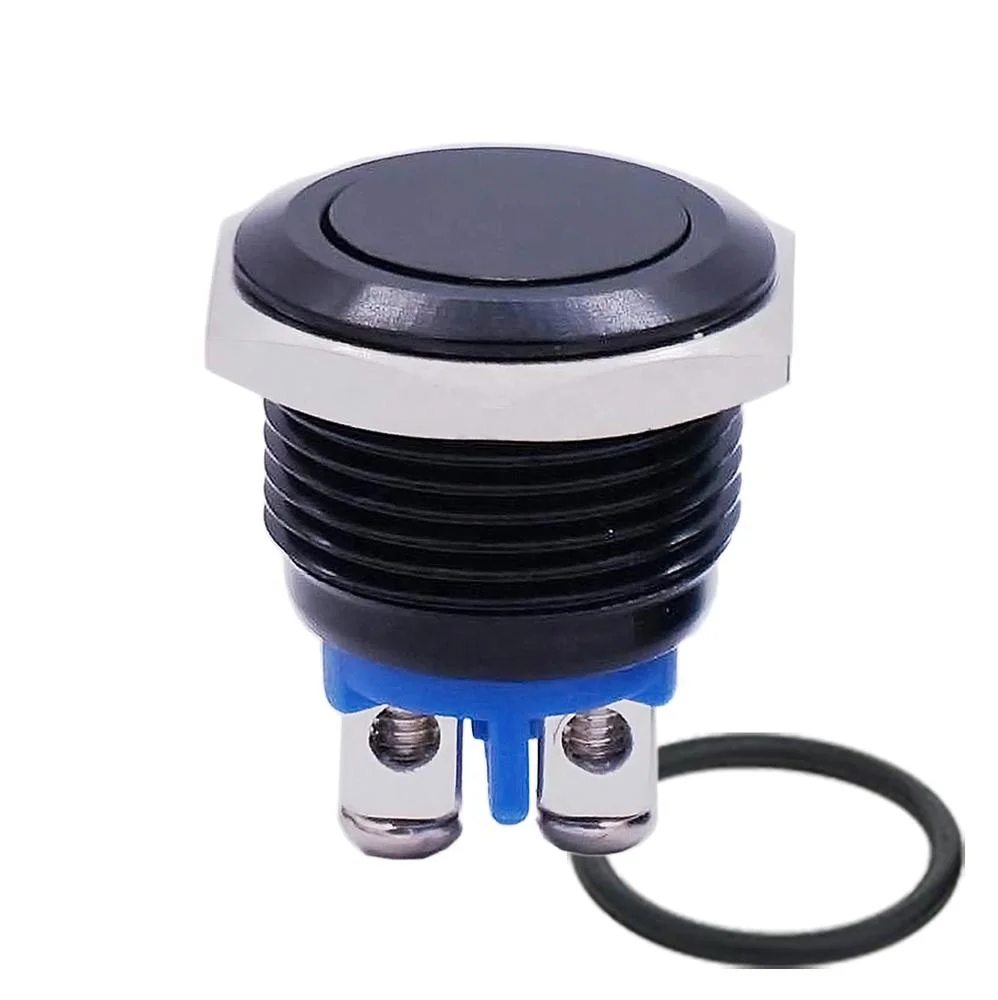 IP65 16mm su geçirmez anlık sıfırlama basmalı düğme anahtarı
