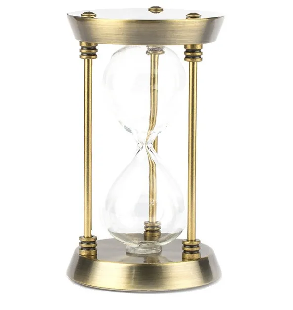 vintage hourglass sand timer
