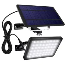 Shingel Solar Led Flood Light 1000 Lumens 48 LED Garden Solar Lights Outdoor Waterproof Solar Outdoor Wall Light