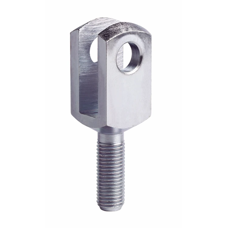 11years China Factory Steering Cylinder Threaded Joint Clevis Forked Rod End