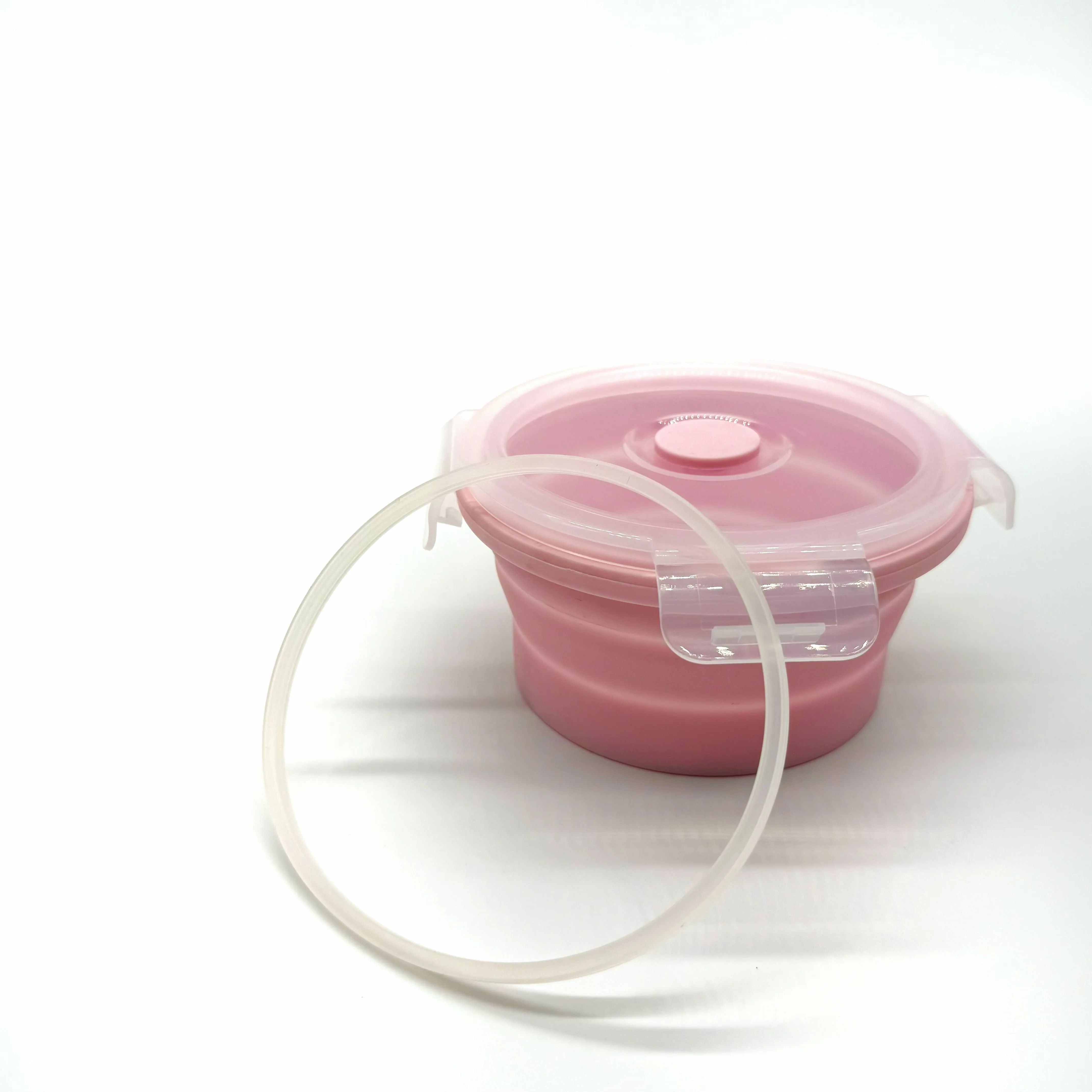Premium Silicone Sealing Rings Household Rubber Gasket for Food Container & Lunch Bento Box