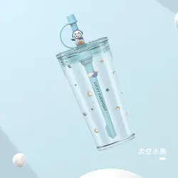 Новый дизайн охлаждающая пластиковая кружка для сока с инфузером фруктов без бисфенола А крышкой из