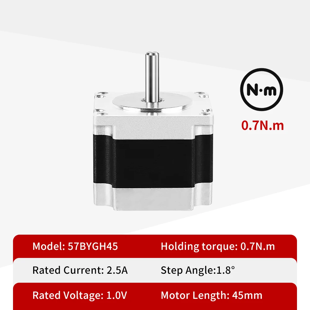 High Torque Kit Cnc 4 Axis Nema 23 Nema23 Stepper Motor Nema 23 57bygh45 Kit and Driver