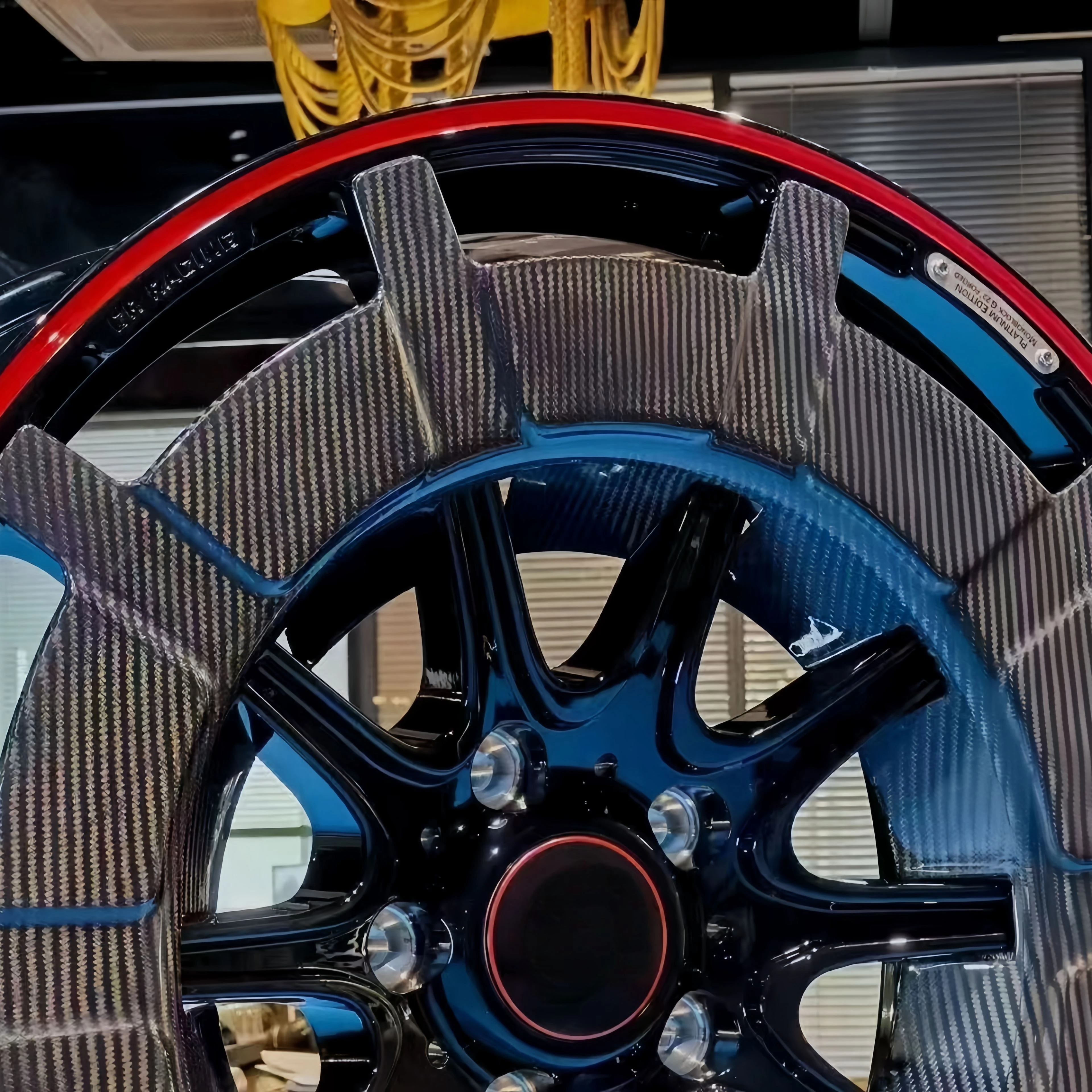 XL Carbon Fiber Multi Spoke Design Customization 5x120 5x112 5x114.3 18 19 20 21 22inch 2-piece Forged Wheels for Benz - Image 5