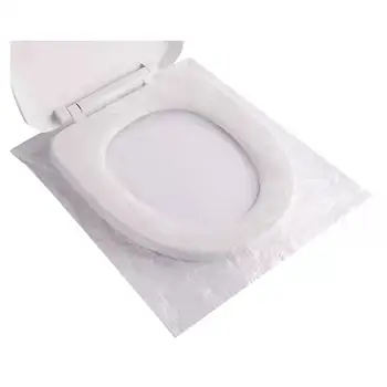 Disposable Plastic Toilet Seat Cover Travel Outdoor Hotel Portable Pack Toilette Seat Cover