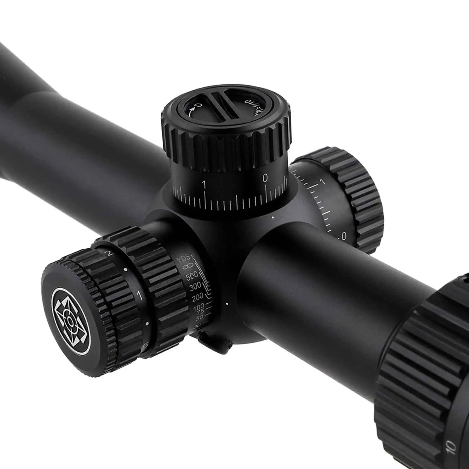 10-40x50 Long Range Riflescope Side Wheel Parallax Optic Sight Rifle Scope Hunting Scopes Sniper Luneta
