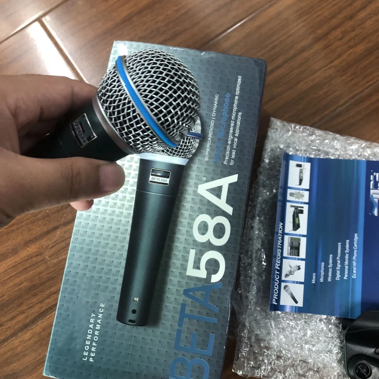 Beta58aハンドヘルドマイクスーパーカーディオイドダイナミック