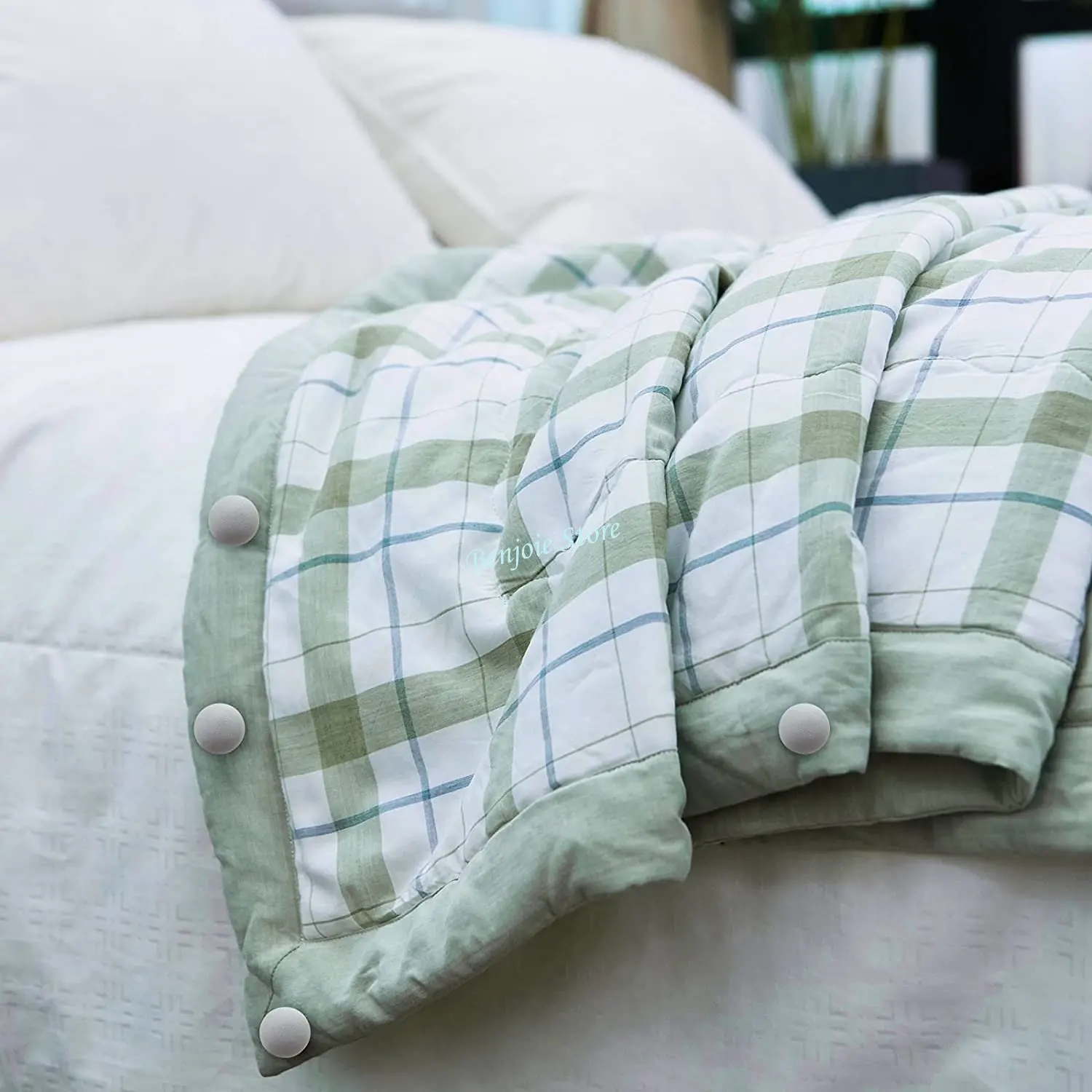 10pcs Mushroom Quilt Cover Holder Plastic Needle Nonslip Blanket Clips