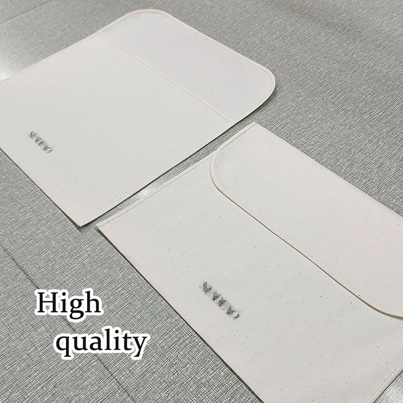 Custom Logo Printed Eco Recycle Drawstring Packaging Cotton Dust Bag Soft Fabric Pouch Storage Cotton Dust Envelope Bag