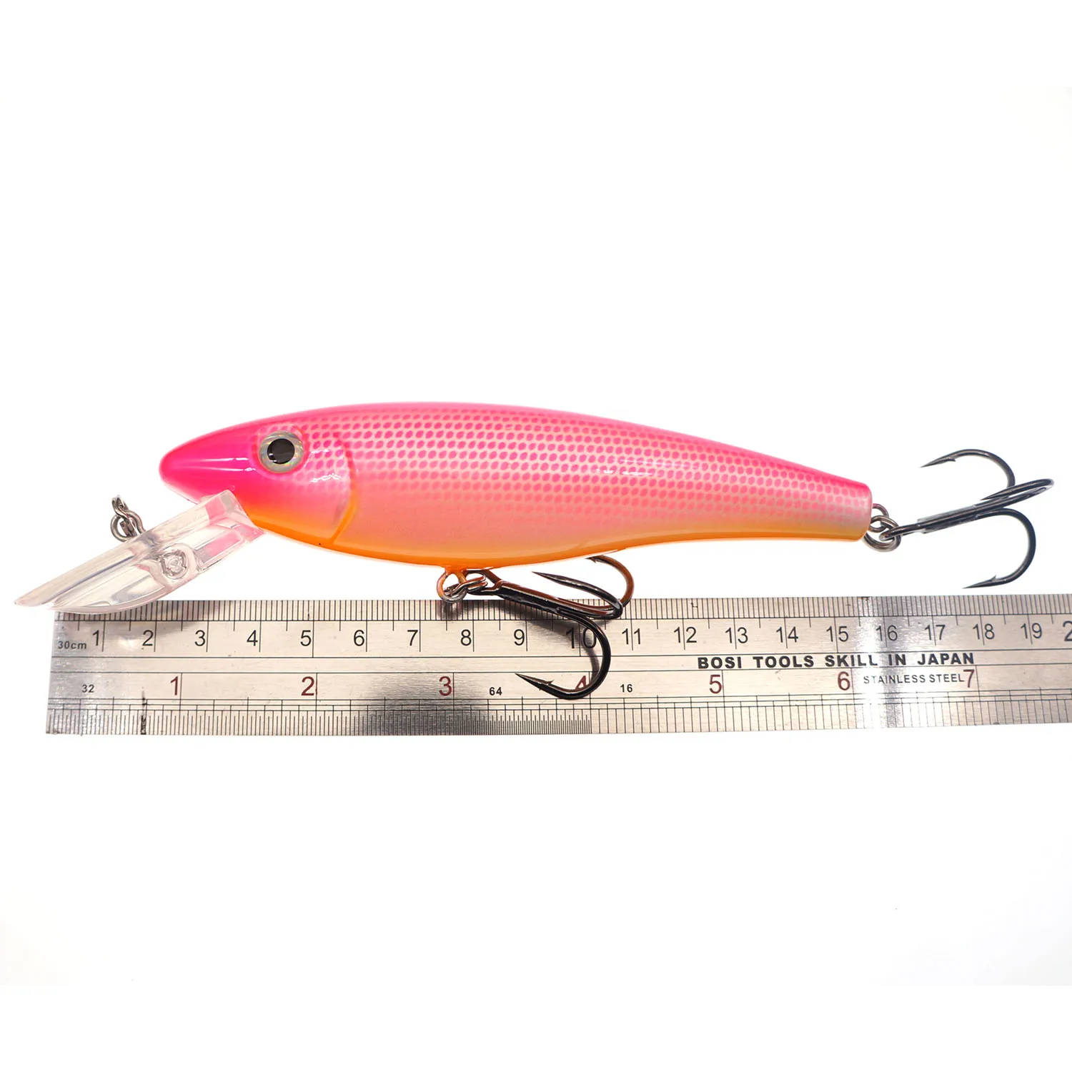 Frot-pink 3D Eye Big Wobbler Fishing Lure - Japan Swimbait