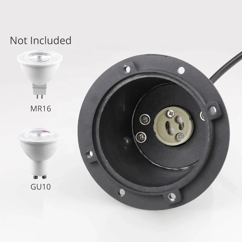 Led Inground Light Buried Light Gu10 Mr16 Waterproof Outdoor Recessed Spot Ground Underground