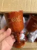 Three-phase Moon Wooden Holy Grail A