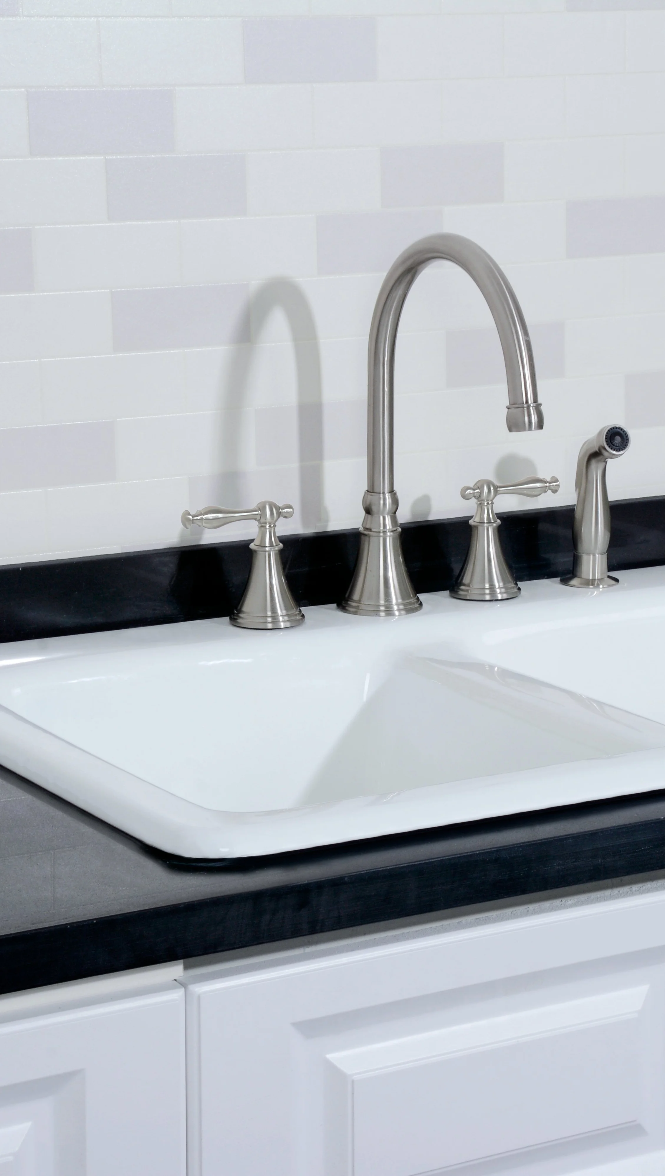 工厂销售直接厨房水槽铸铁农场水槽与围裙