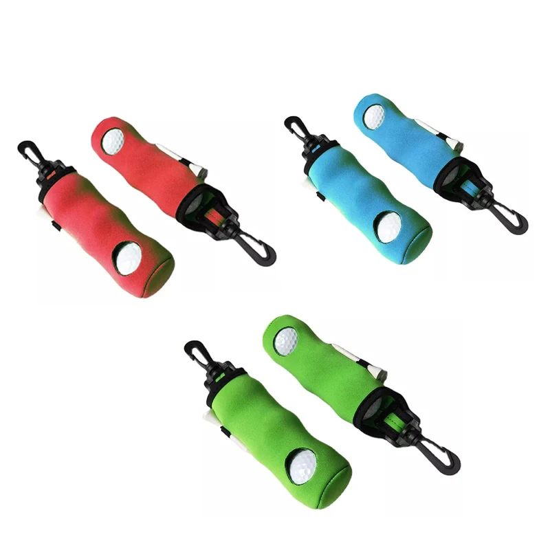 Sports Products Wholesale 3 Balls Golf Tee Carrying Bag Golf Accessories