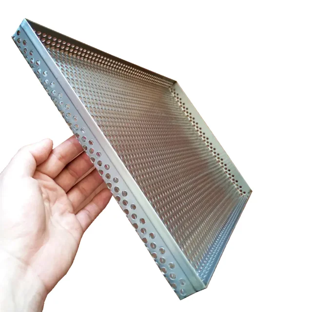 Direct Sale AISI 304 Corrosion-Proof Material Conveying Perforated Metal Plates for Chain Conveyor 3