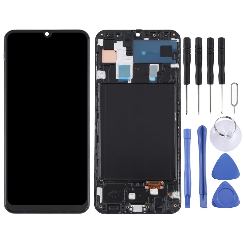 Для Samsung Galaxy A30 SM-A305 с рамкой оригинальный Super AMOLED LCD