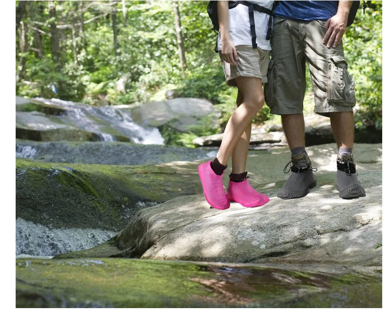 Shoe - Unisex Reusable Shoes Protectors Waterproof Anti Slip Water Resistant