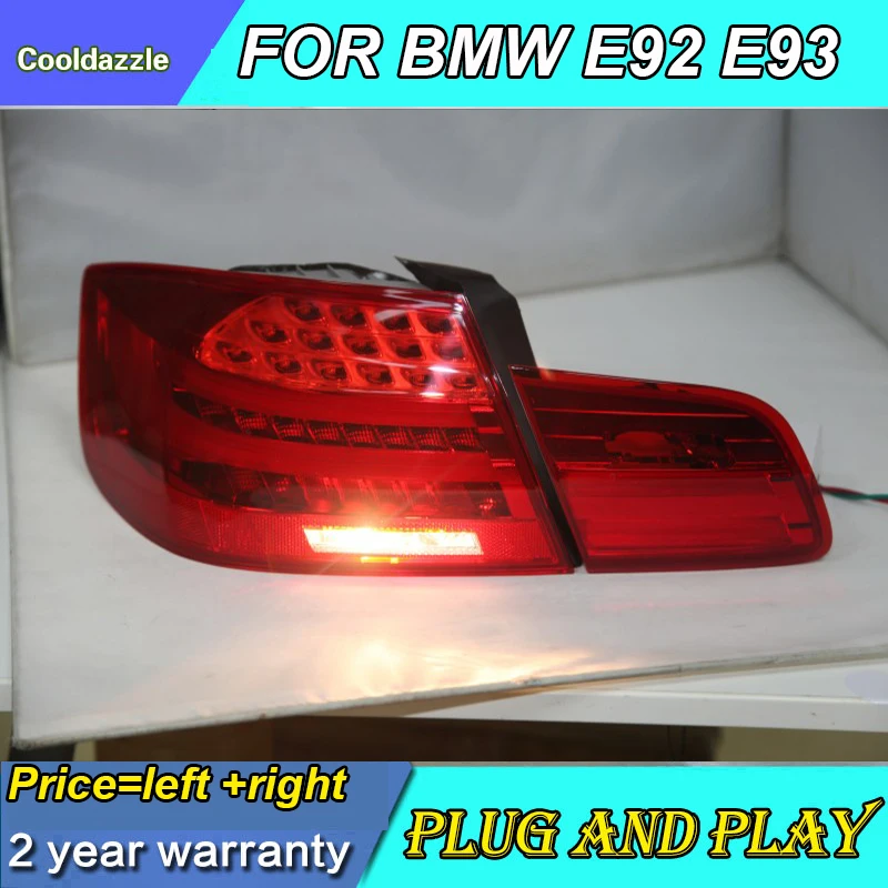  E92 E93 LEDテールライト（社外品） 2007-2009年式 BMW E92 E93用 LEDテールライトアセンブリ テールランプ