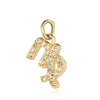 Golden virgo-single pendant