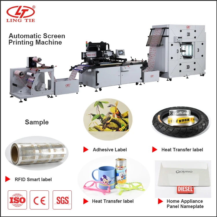 RFID Roll to Roll Printing Machine