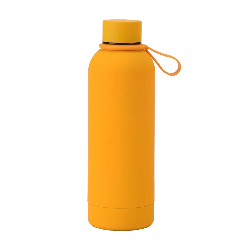 17oz 500ml 750ml 1000ml Rubber Paint Vacuum Insulated Sports Bottle 