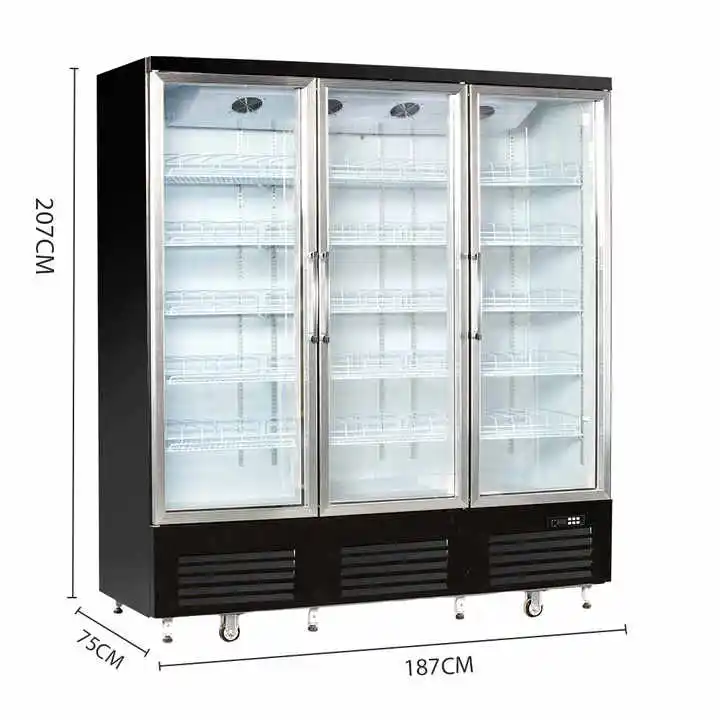 Air Cooling Mode Refrigerated Vending Machines Beverage Cooler Display Showcase Refrigerator