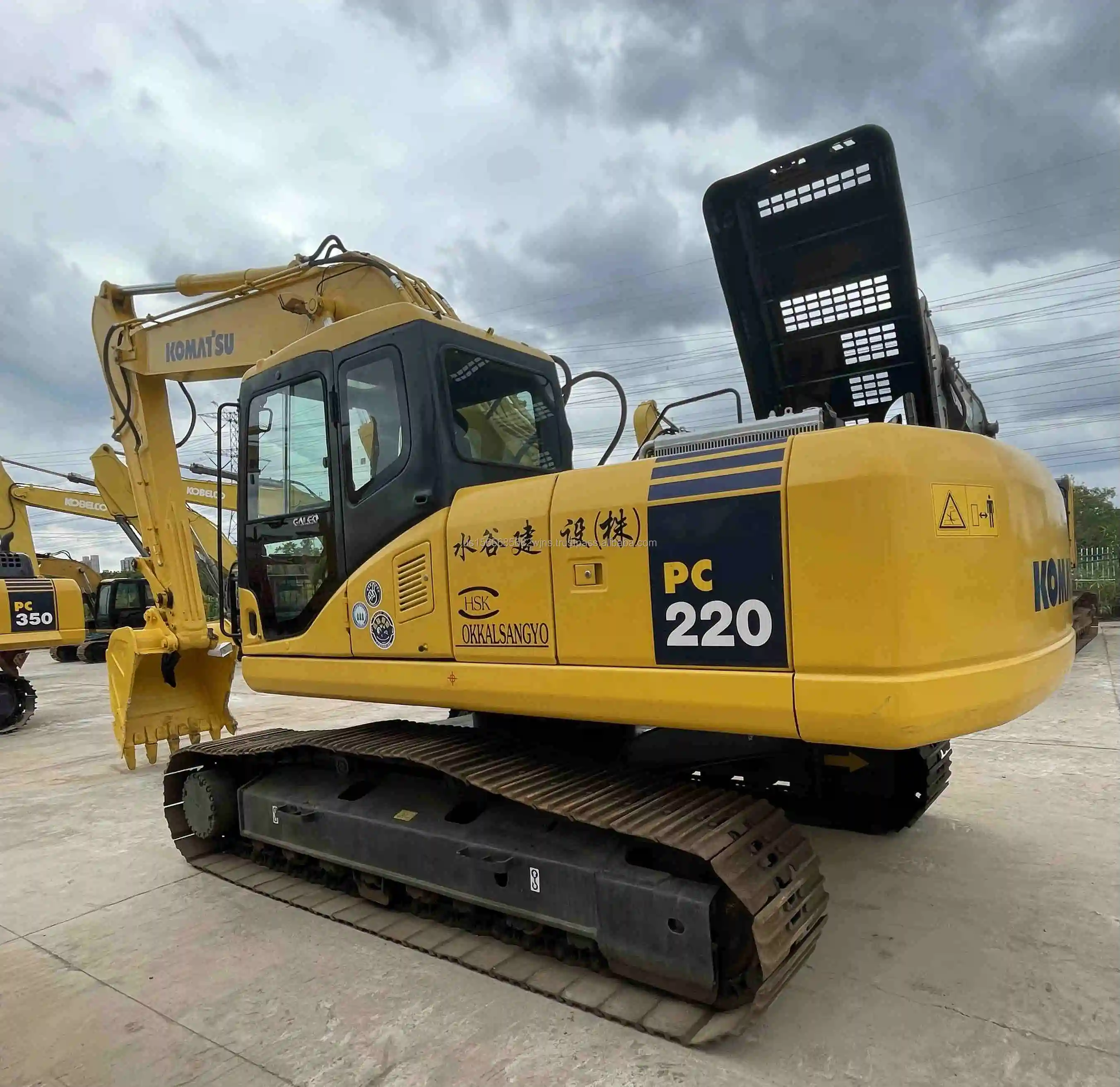 20 Ton High Quality Original Japan Komatsu Pc200 8 Second Hand Machine Pc200 8 Pc220 8 Pc360 7 6569