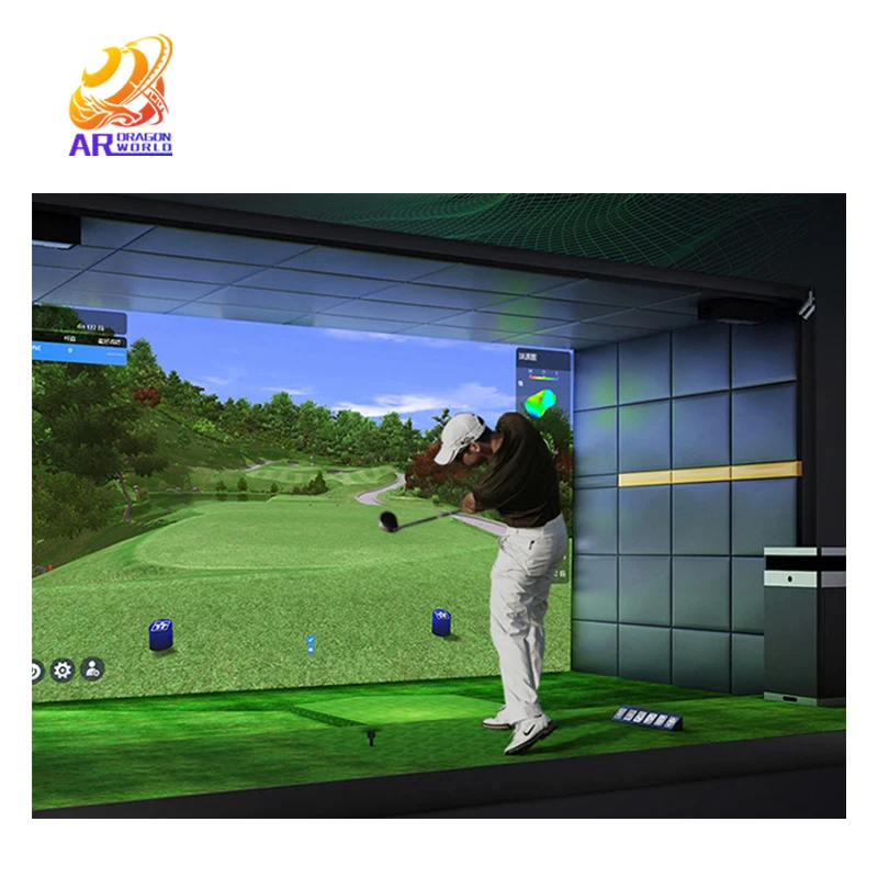 Japanese Golf Simulator - Smart Screen with Hologram