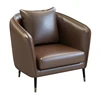 brown  sigle sofa