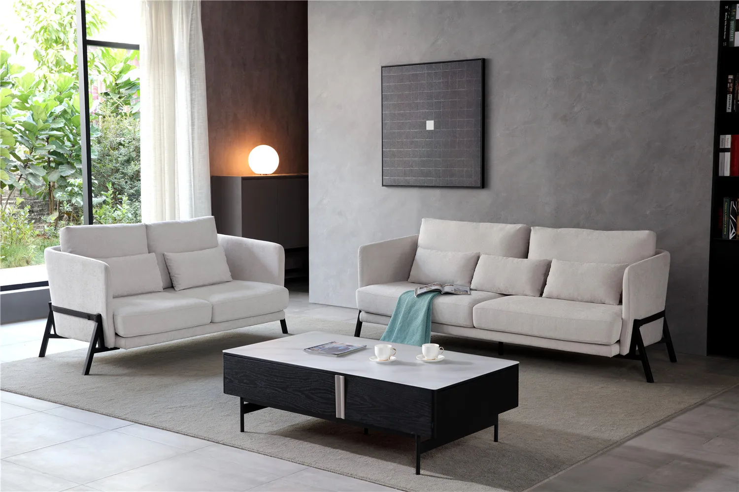 2023 New Sofa White Fabric Sofa Set For Living Room Buy White Sofa