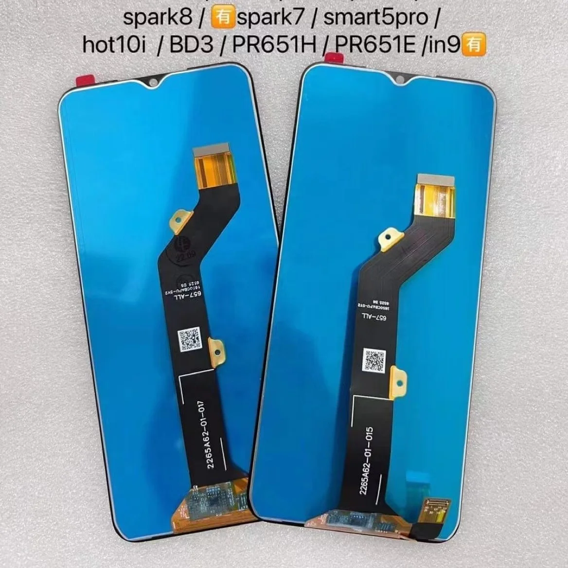 Toptan LCD ekran için infinix tecno itel X626 S4 X626B Smart3plus