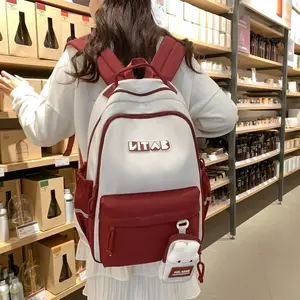 New Style Multi Functional School Computer Backpack Mochila Escolar Black Blue Boy Girls Polyester Primary School Bags Backpack