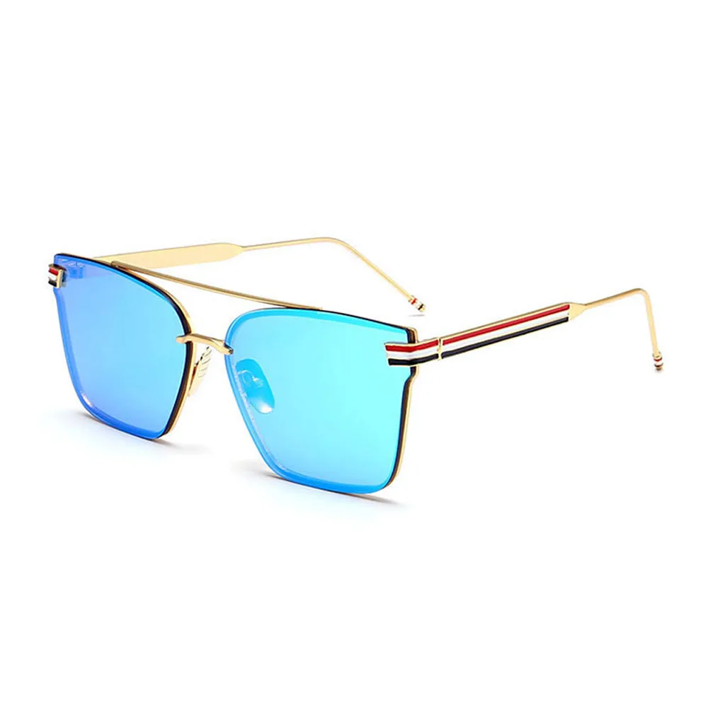 oversized mirror sunglasses