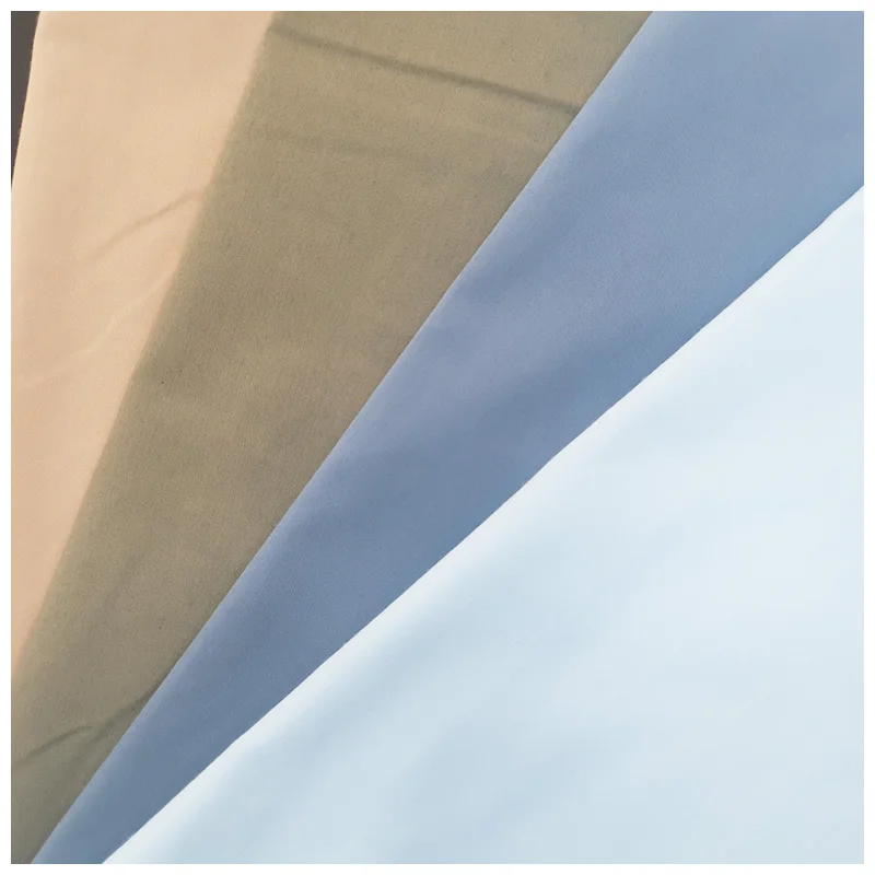 New arrival 80% Polyester 20% Cotton 45*45 110*76 Plain TC Dyed Poplin Fabric For Pocketing Interlining Cloth