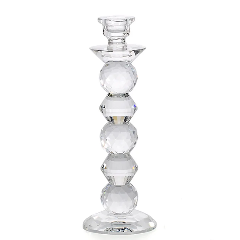 Gros pas cher Chandelier en verre et cristal pour intérieur et mariage, trois tailles disponibles