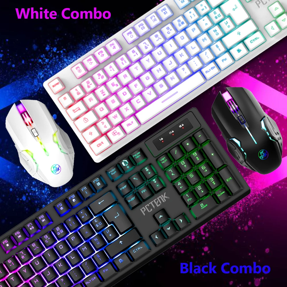 Wholesale New Products Gaming Keyboard And Mouse Combos Wireless Office