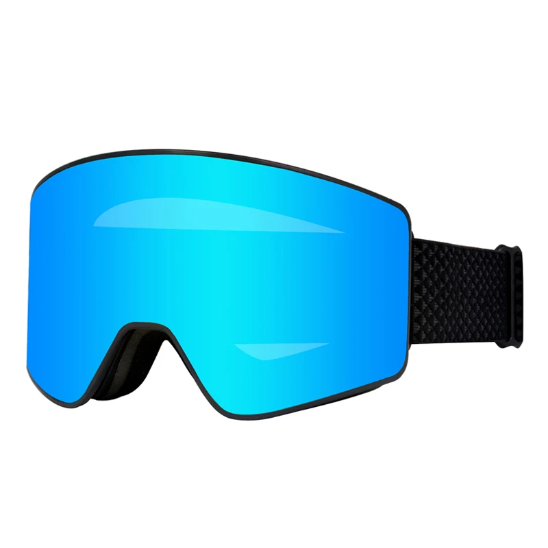 Best Quality Ski Goggles Zeiss Lens Ski Eye protection Googles pink Anti  Fog Removable Magnetic Lens Snow Goggles
