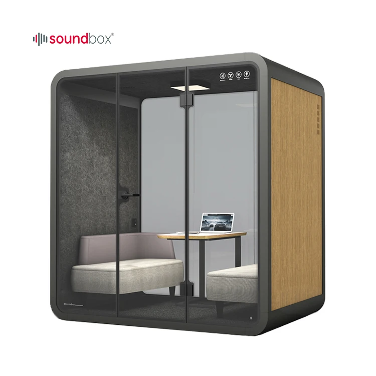 Acoustic Office Pod Privacy Meeting Silent Room Soundproof Booth - Buy Office  Pod,Soundproof Booth,Offic Pod Meet Pod Product on 
