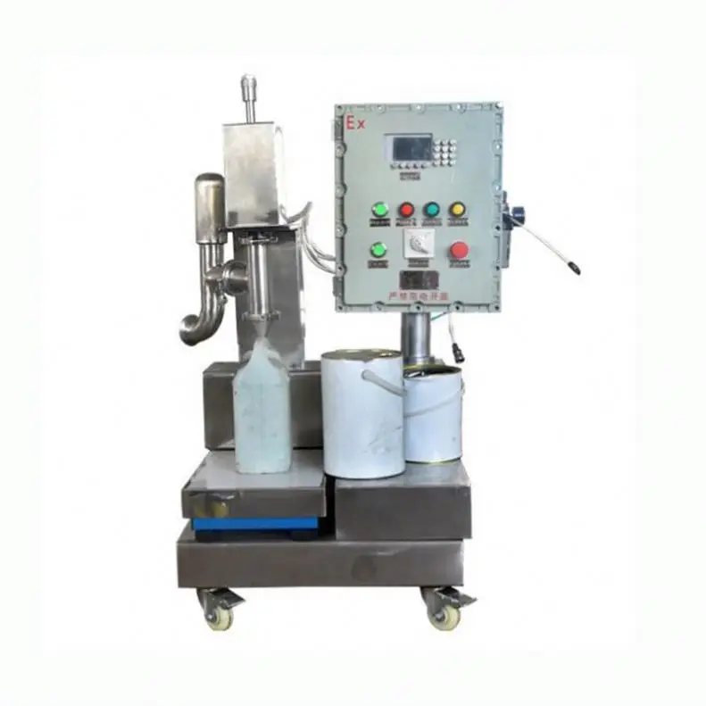 XSH-15 TEBAK Cheap Manual Operation 5 Gallons Bottled Water Oil Paint Filling Machine