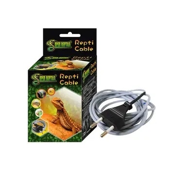 Professional Grade CE Certified Reptile Flexible Heating Cable 15W 25W 50W EU US Plug Ultra-Flexible for Snake Lizard Terrariums