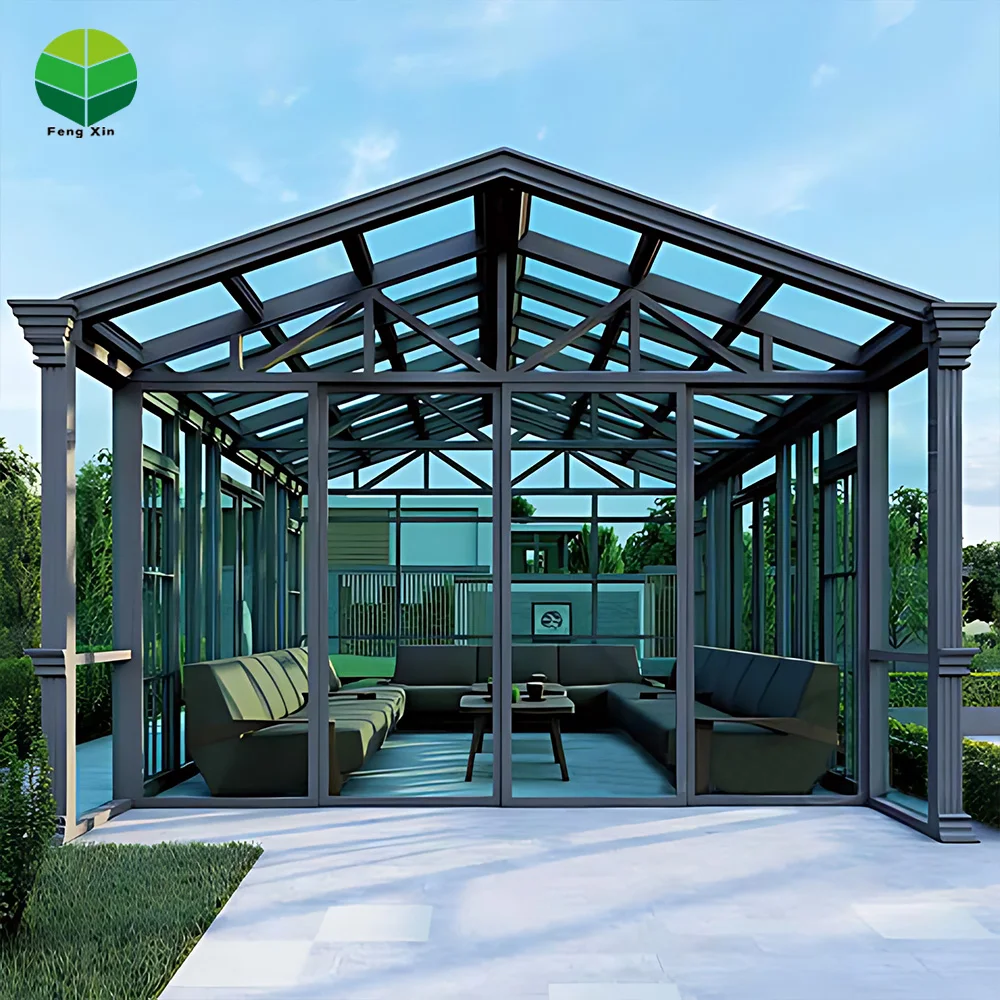 Winter Garden Aluminium Patio Covers Free Standing Sunroom Custom Outdoor Aluminum Sunroom Freestanding Sunrooms & Glass Houses